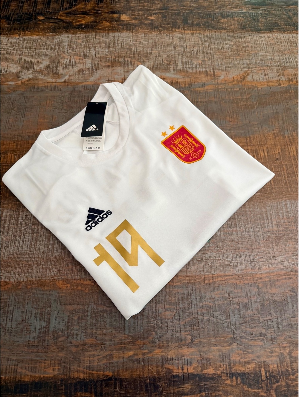 2 Starts World Champions Lamine Yamal Spain Adidas Jersey 2XL